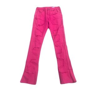 Ugly Giorgio Armani Hot Pink Flare Jeans